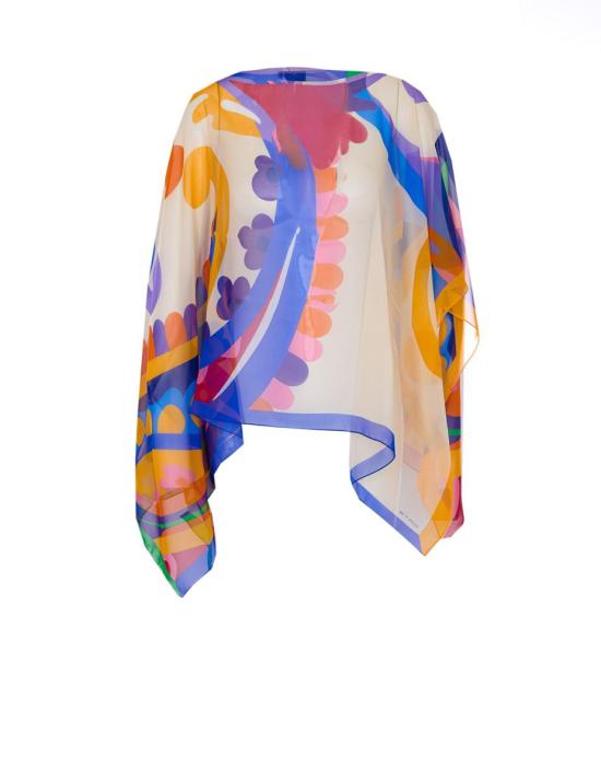 26SS 에트로 케이프 WRJA0146AKE83S9820 MULTICOLOUR