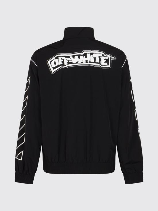 25FW 오프화이트 자켓 OMBD05EF25FAB001 1001 Black - OFF WHITE