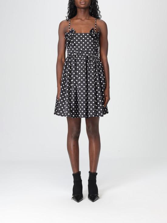 26SS 가니 롱 원피스 A1030193 099 Black