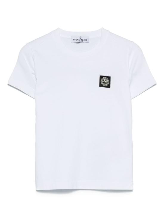 26SS [키즈] 스톤 아일랜드 티셔츠 2100002 S0047V0001 White