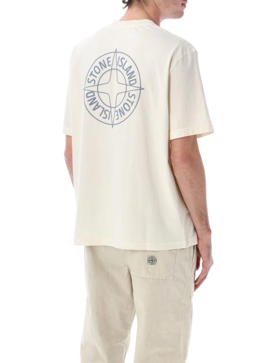 26SS 스톤 아일랜드 반팔 티셔츠 2100001S0284 V0093 Bianco - STONE ISLAND