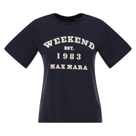 26SS 위켄드막스마라 폴로 티셔츠 2615971051600 BLUE