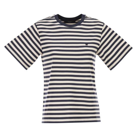 26SS 위켄드막스마라 폴로 티셔츠 2615971031600 ECRU BLUE