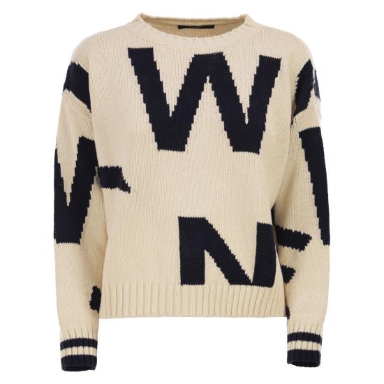 26SS 위켄드막스마라 폴로 티셔츠 2615361171600 ECRU BLUE