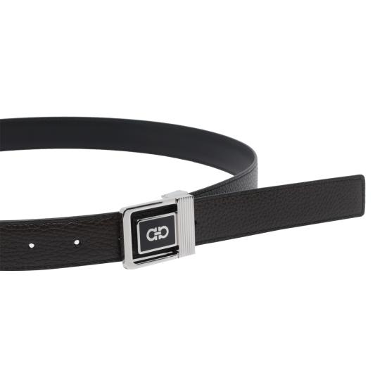 26SS 살바토레 페라가모 가죽 벨트 791120 670620TESTA DI MORO Brown - SALVATORE FERRAGAMO