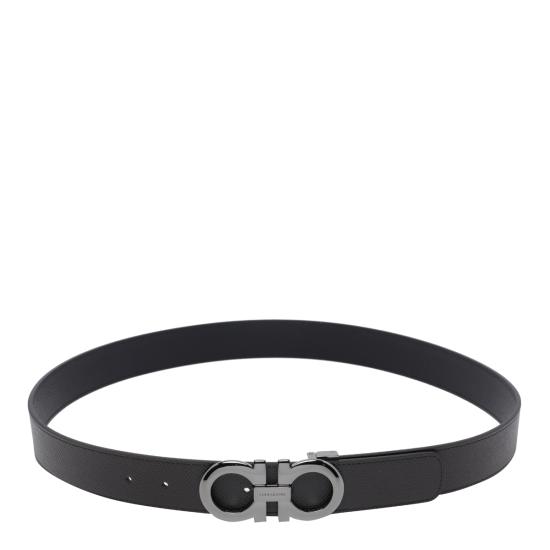 26SS 살바토레 페라가모 가죽 벨트 689112 675542TESTA DI MORO Brown