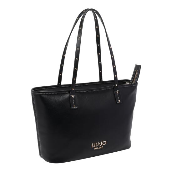 26SS 리우조 토트백 AA6071E1012 22222 Black - LIU JO