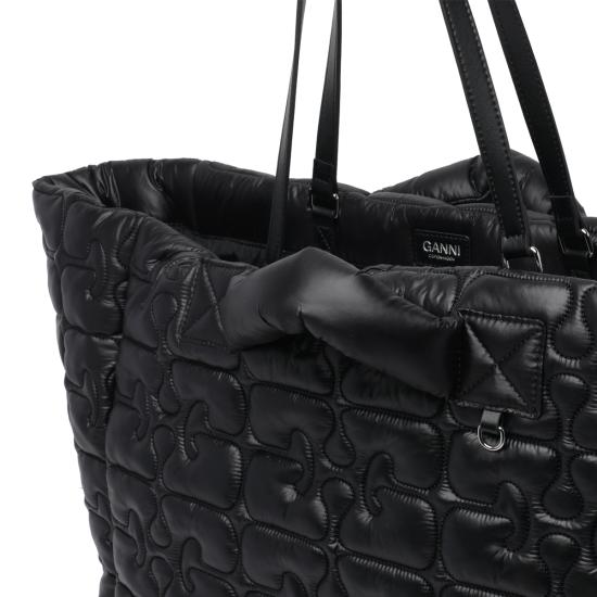 26SS 가니 토트백 B2080003 099 Black - GANNI