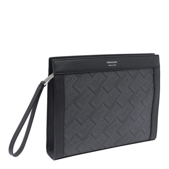 26SS 살바토레 페라가모 클러치/파우치 779696 241664NERO GRIGIO Black - SALVATORE FERRAGAMO