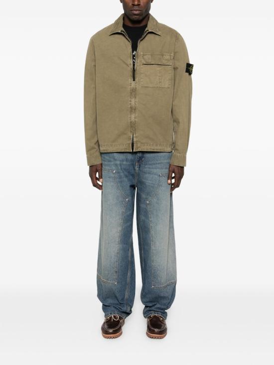 26SS 스톤 아일랜드 긴팔 셔츠 L1S151200008 S00WNV015G Green - STONE ISLAND