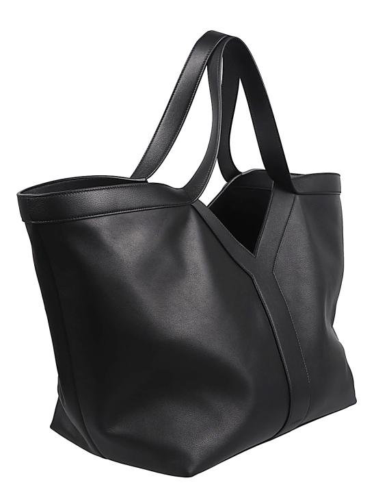 26SS 생로랑 그레인드 레더 Y 토트백 817602 AAEB31000 Black - SAINT LAURENT