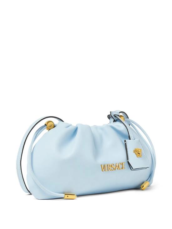26SS 베르사체 클러치/파우치 1021699 1A13171 1VD6V PASTEL BLUE VERSACE GOLD - VERSACE