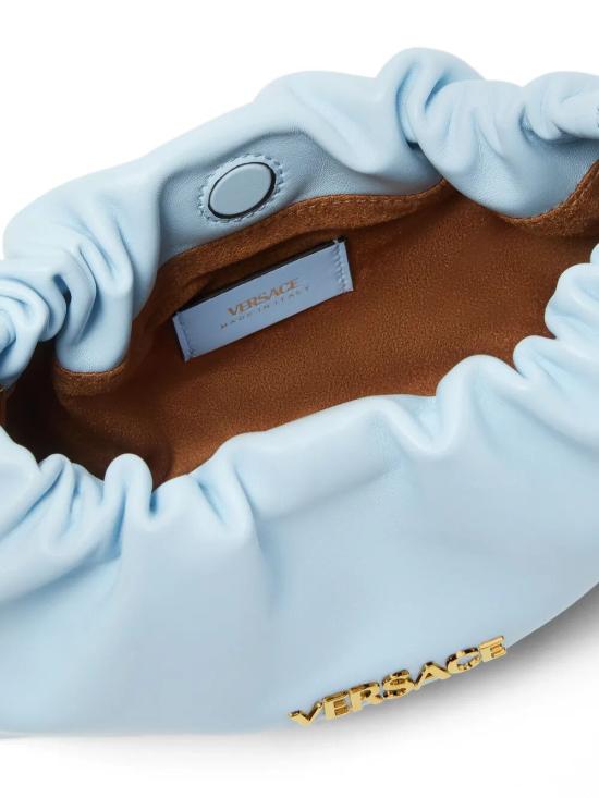 26SS 베르사체 클러치/파우치 1021699 1A13171 1VD6V PASTEL BLUE VERSACE GOLD - VERSACE