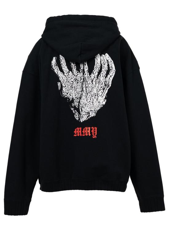 25FW 메종 미하라 야스히로 후드 티셔츠 C15HD045BLACK DOM - MAISON MIHARA YASUHIRO