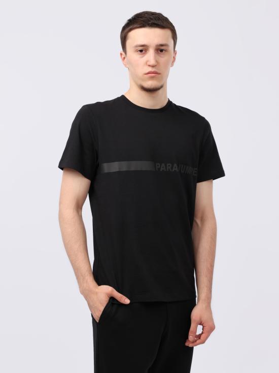  파라점퍼스 반팔 티셔츠 25SSPMTSXF05541 BLACK DOM