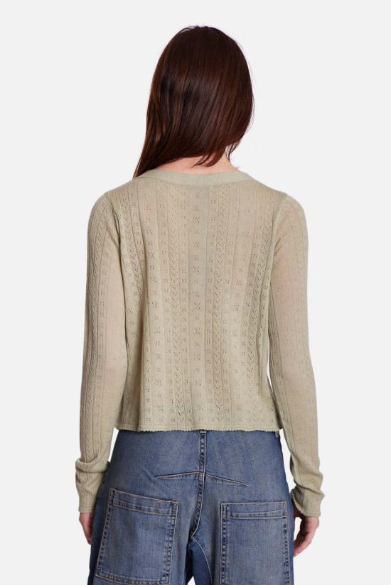  더 타일 클럽 가디건 타일 클럽 클레어 포인텔 카디건 - THE TILE CLUB