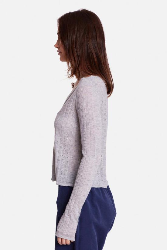  더 타일 클럽 가디건 타일 클럽 클레어 포인텔 카디건 - THE TILE CLUB