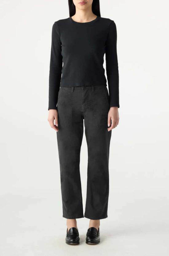  아모 데님 스트레이트 팬츠 케이트 트라우저