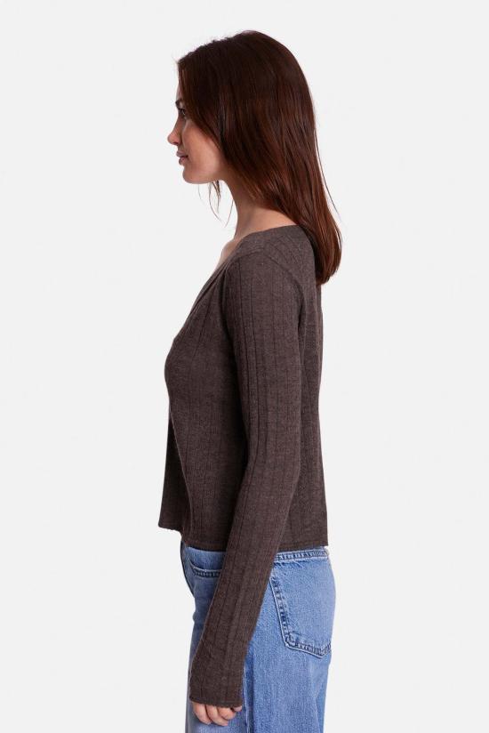  더 타일 클럽 가디건 타일 클럽 클레어 포인텔 카디건 - THE TILE CLUB