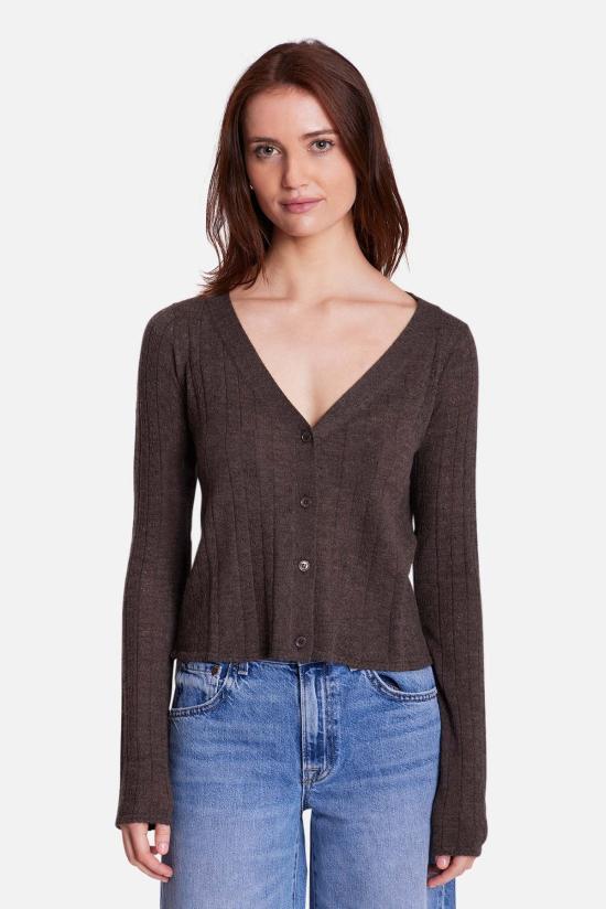  더 타일 클럽 가디건 타일 클럽 클레어 포인텔 카디건 - THE TILE CLUB