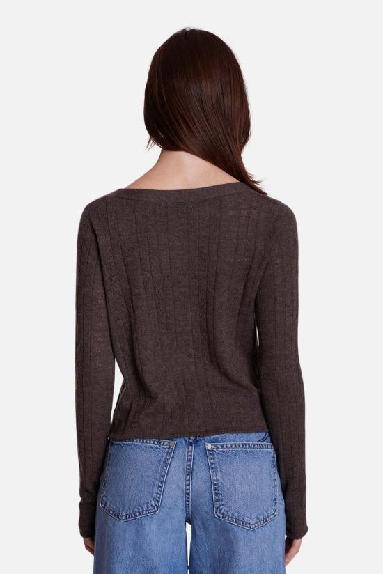  더 타일 클럽 가디건 타일 클럽 클레어 포인텔 카디건 - THE TILE CLUB