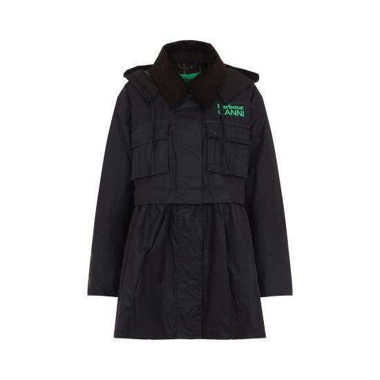 26SS 바버 X 가니 자켓 LWX1523 BR71 BROWN - BARBOUR X GANNI