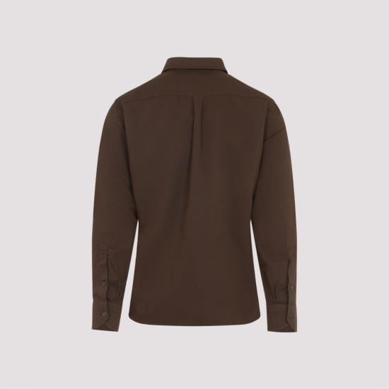 26SS 톰포드 긴팔 셔츠 HME001FMC295 GAQ GREEN - TOMFORD