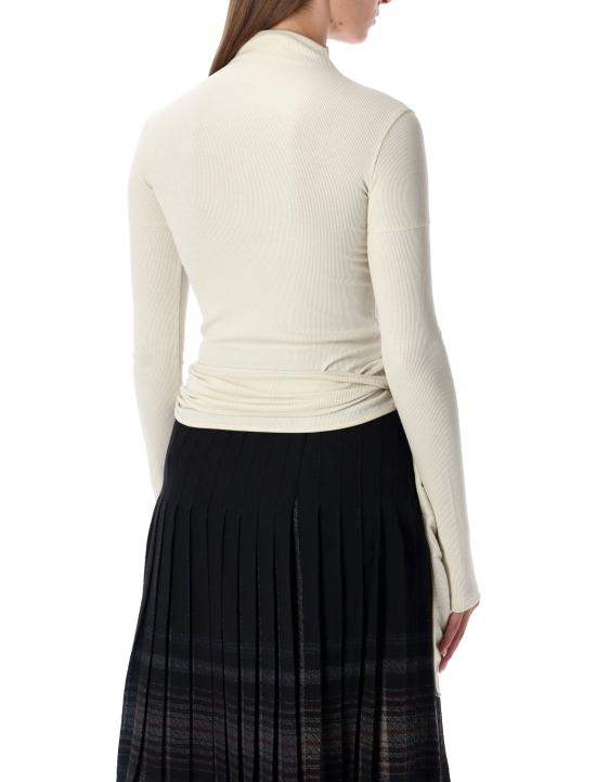 25FW 로우클래식 반팔 티셔츠 LW253TS04CR 0075 CREAM - LOW CLASSIC