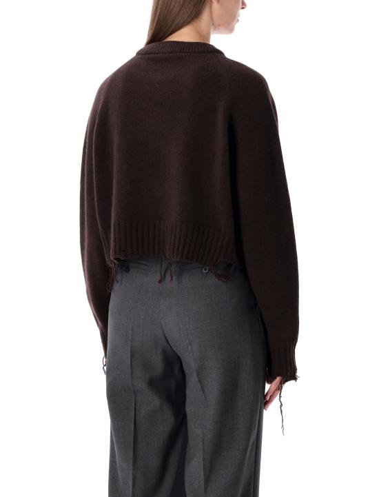 25FW 로우클래식 스웨터 LW253KN05BR 0036 BROWN - LOW CLASSIC