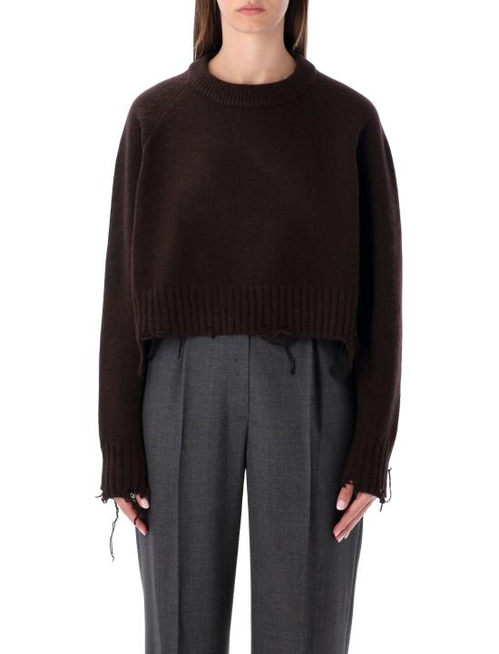 25FW 로우클래식 스웨터 LW253KN05BR 0036 BROWN