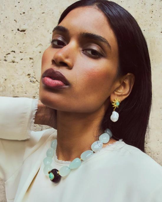  리지 포르투나토 이어링 헬리오스 드롭 - LIZZIE FORTUNATO