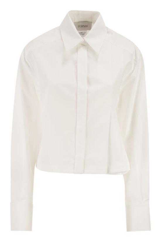 26SS 막스마라 스포츠막스 셔츠 2612111031600 001 WHITE