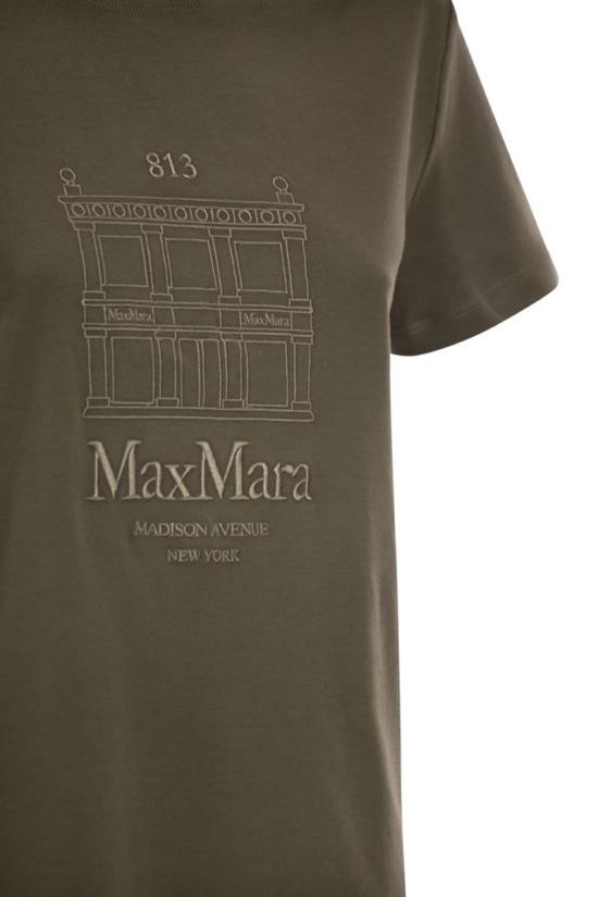 26SS 에스막스마라 반팔 티셔츠 2619971021600 009 GREEN - 'S MAX MARA