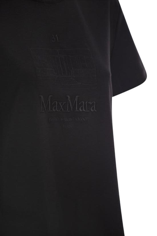 26SS 에스막스마라 반팔 티셔츠 2619971021600 011 BLACK - 'S MAX MARA