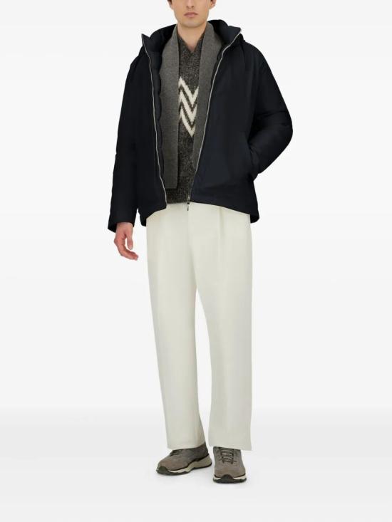 25FW 에르노 코튼 필 자켓 PI001278U12531 9200 BLUE - HERNO