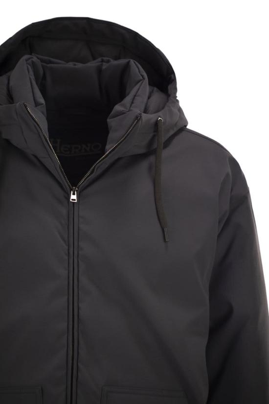 25FW 에르노 코튼 필 자켓 PI001278U12531 9487 ANTHRACITE - HERNO