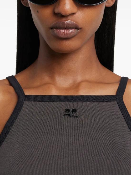 26SS 쿠레쥬 반팔 티셔츠 126JDE149JS0203 B214 GREY - COURREGES