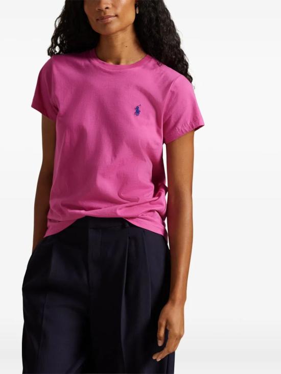 26SS 폴로 랄프로렌 반팔 티셔츠 211B14605 018 PINK PURPLE - POLO RALPH LAUREN