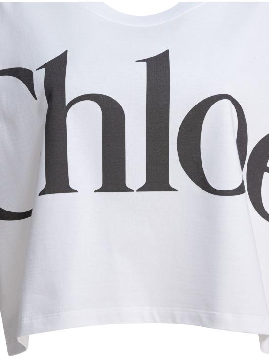 26SS 끌로에 반팔 티셔츠 CH24AJH09183101 WHITE - CHLOE