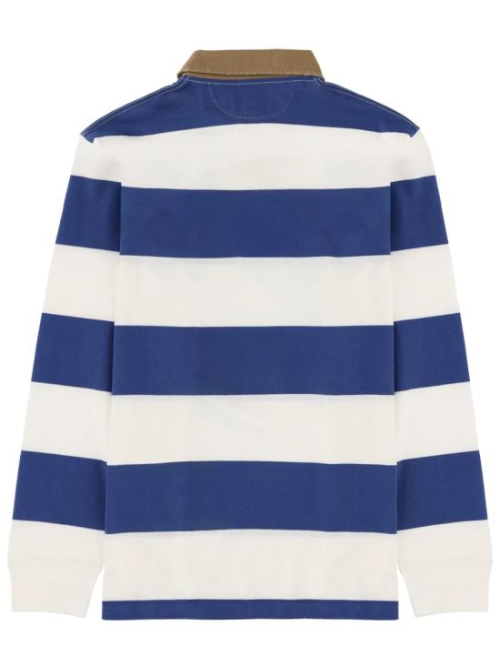 26SS 폴로 랄프로렌 반팔 티셔츠 710P05317 002OLDROYALTROPHYCREAM BLUE - POLO RALPH LAUREN