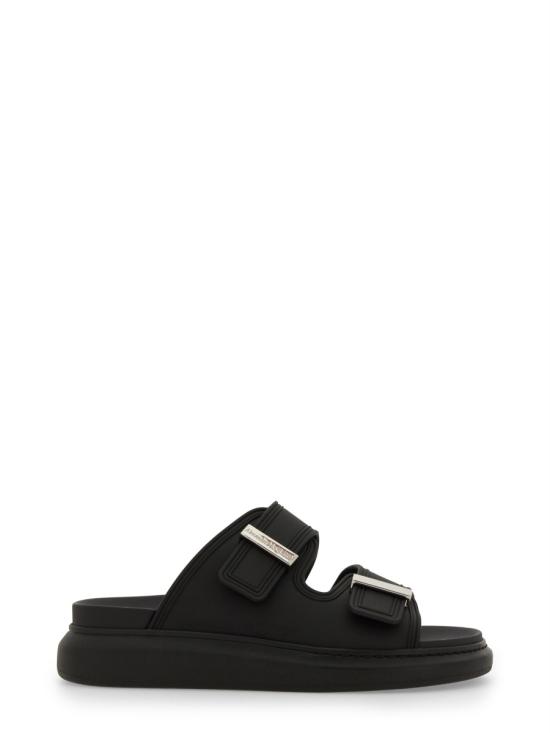  알렉산더 맥퀸 하이브리드 슬라이드 658063 W4Z511081 BLACK