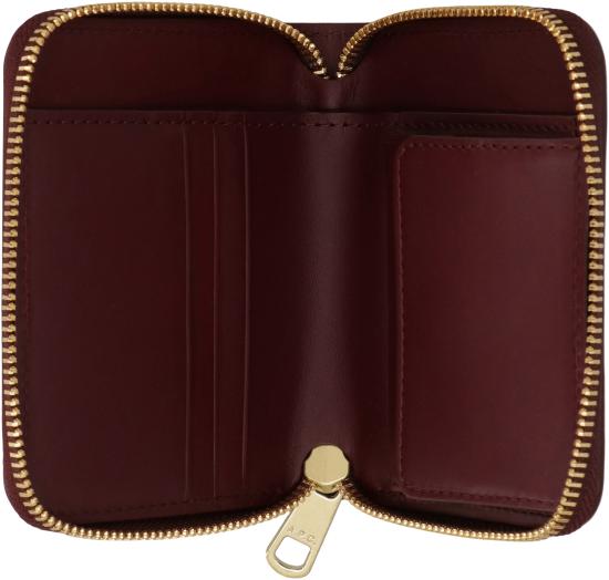  아페쎄 지갑 PXAWVF63672GAE Burgundy - A.P.C.