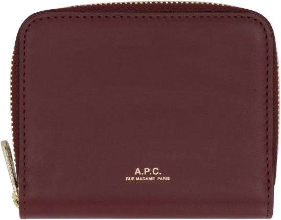  아페쎄 지갑 PXAWVF63672GAE Burgundy - A.P.C.