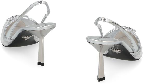 26SS 프라다 힐/펌프스 1I891NF0751ABLF0118 Silver - PRADA