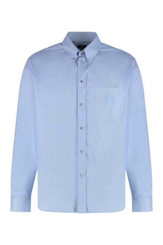 26SS 펜디 긴팔 셔츠 FS1296AVZDF0QR0 turquoise