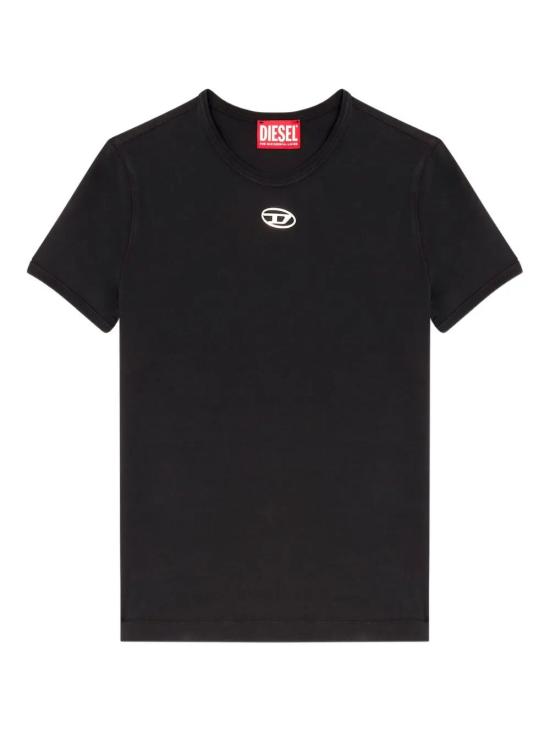 26SS 디젤 반팔 티셔츠 A199170AHQH 900 BLACK