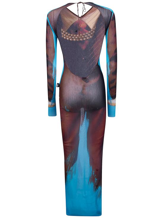 26SS 장 폴 고티에 미디 원피스 2601WDR136M027P 90 MULTICOLOUR - JEAN PAUL GAULTIER