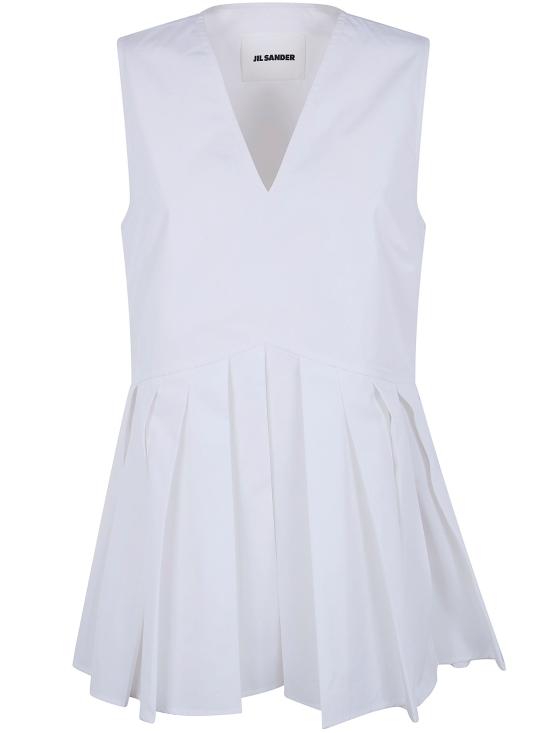 26SS 질샌더 반팔 티셔츠 J01NC0178J45001 100 WHITE - JIL SANDER