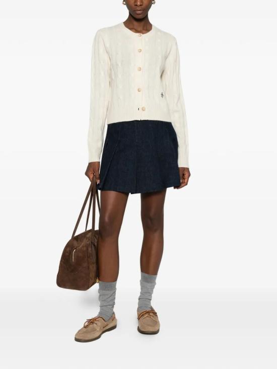 25FW 스포티앤리치 가디건 CA00365302WH37 3911 NUDE NEUTRALS - SPORTY & RICH