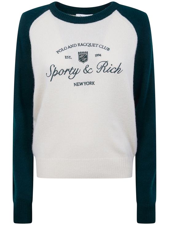 25FW 스포티앤리치 스웨터 WS07561412WH61 3994 NUDE NEUTRALS